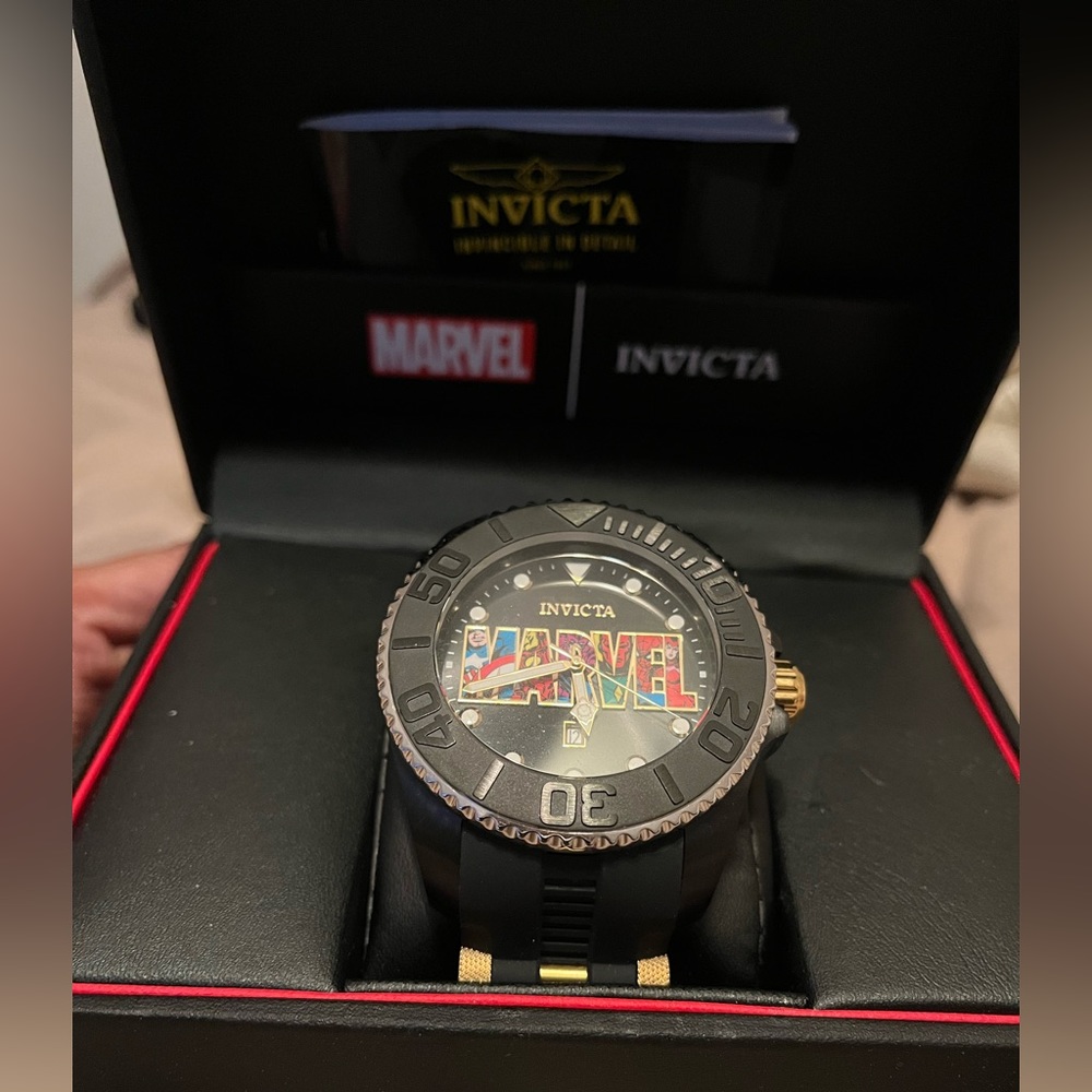 invicta limited edition marvel watch